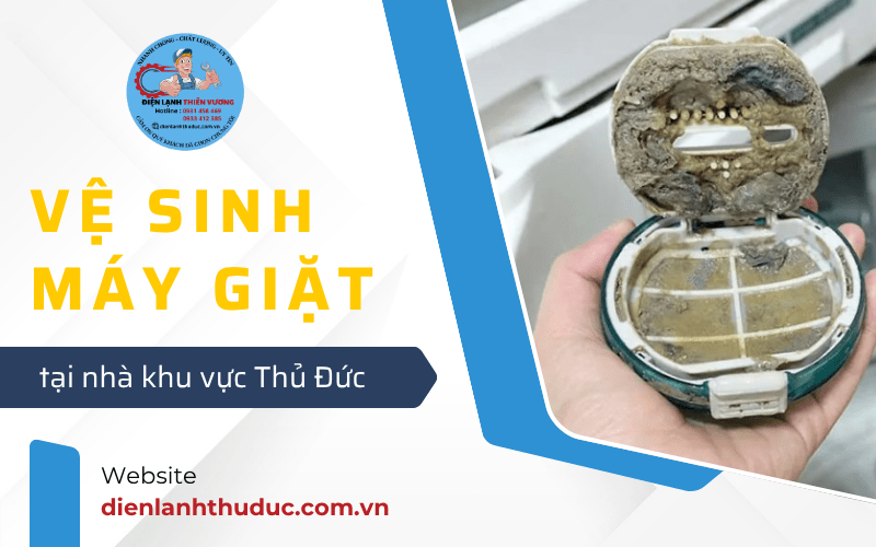 vệ sinh máy giặt tại nhà