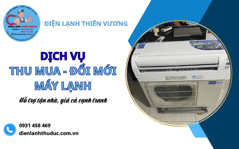 Thu mua máy lạnh cũ TPHCM