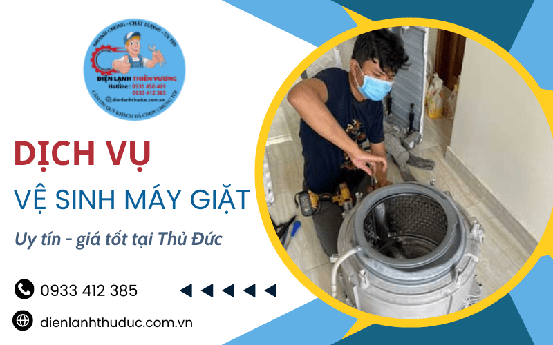 Vệ sinh máy giặt