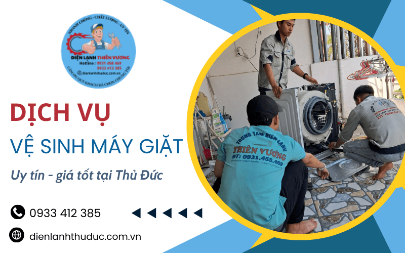 Vệ sinh máy giặt