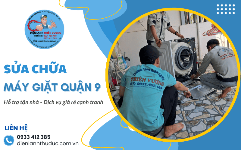 sửa máy giặt tại nhà quận 9