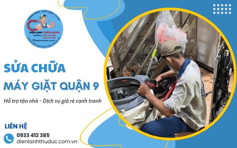 sửa máy giặt tại nhà quận 9
