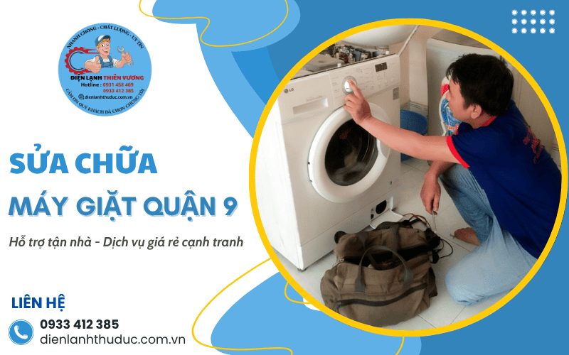 sửa máy giặt tại nhà quận 9